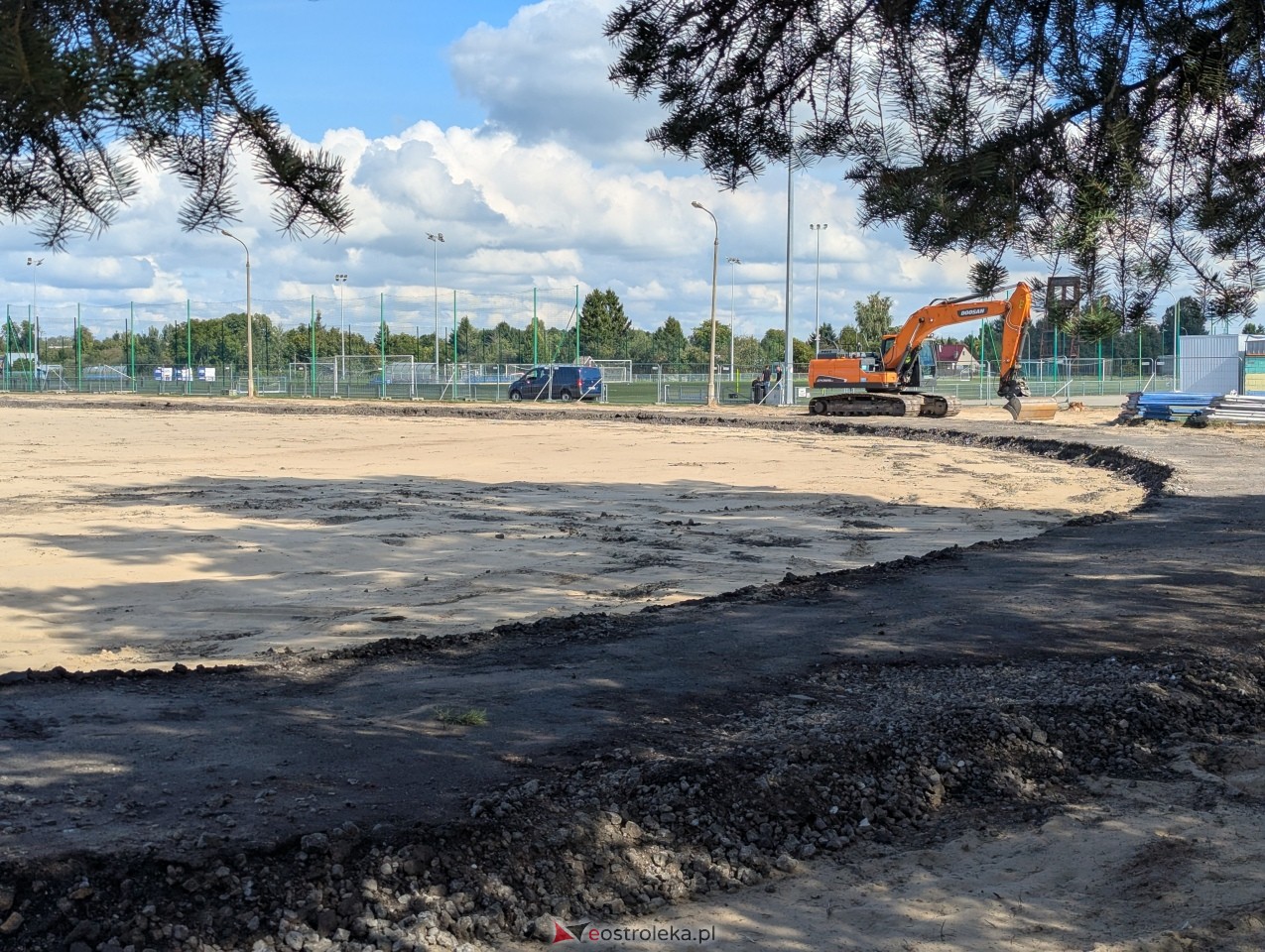 Stadion w Ostrołęce w przebudowie [15.09.2026] - zdjęcie #2 - eOstroleka.pl