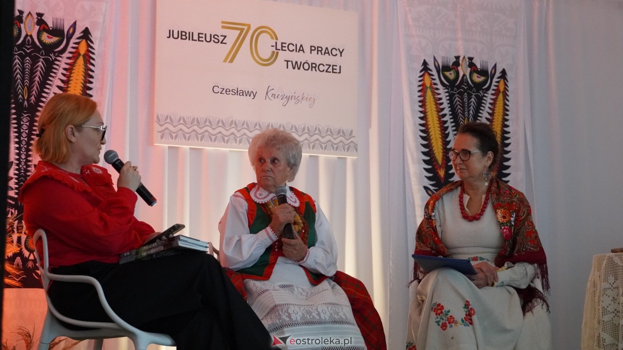 Jubileusz 70-lecia pracy twórczej Czesławy Kaczyńskiej [24.09.2026] - zdjęcie #50 - eOstroleka.pl