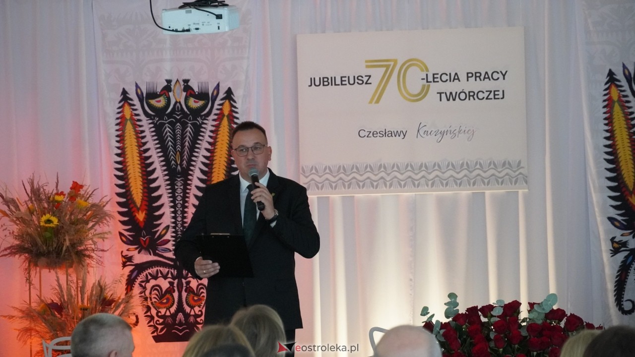 Jubileusz 70-lecia pracy twórczej Czesławy Kaczyńskiej [24.09.2026] - zdjęcie #44 - eOstroleka.pl