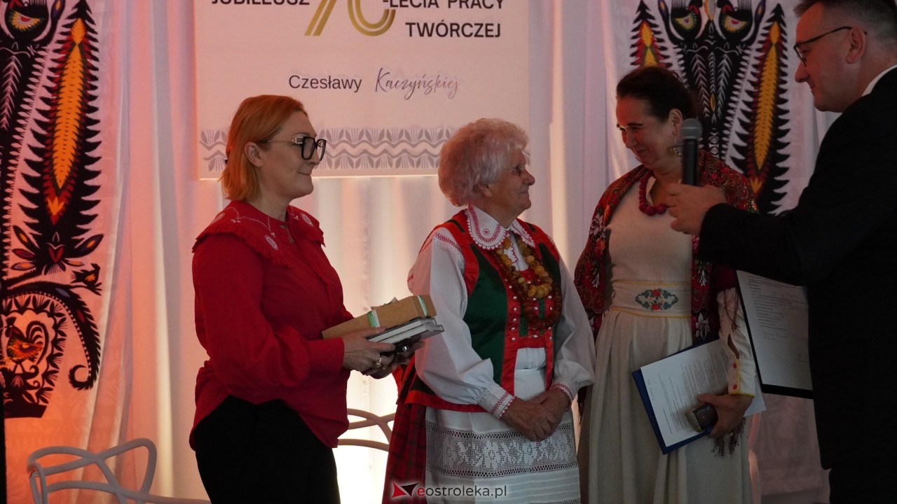 Jubileusz 70-lecia pracy twórczej Czesławy Kaczyńskiej [24.09.2026] - zdjęcie #62 - eOstroleka.pl