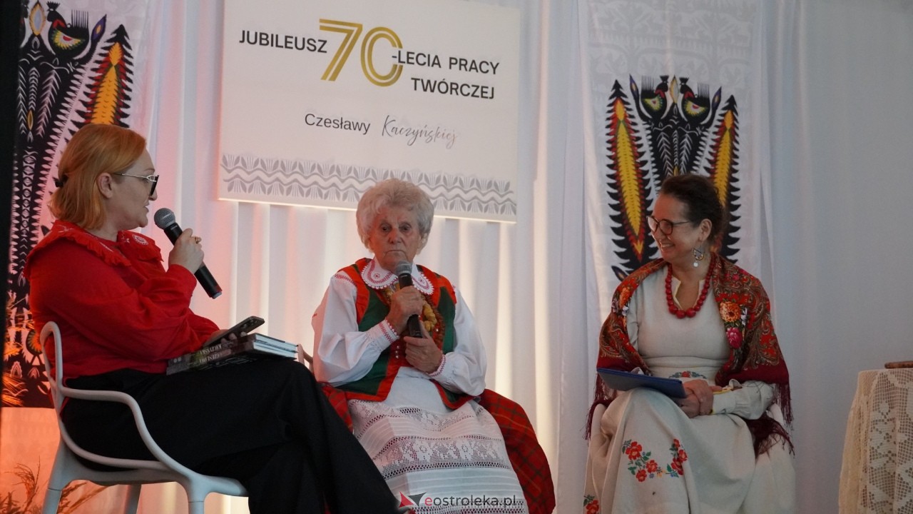 Jubileusz 70-lecia pracy twórczej Czesławy Kaczyńskiej [24.09.2026] - zdjęcie #42 - eOstroleka.pl