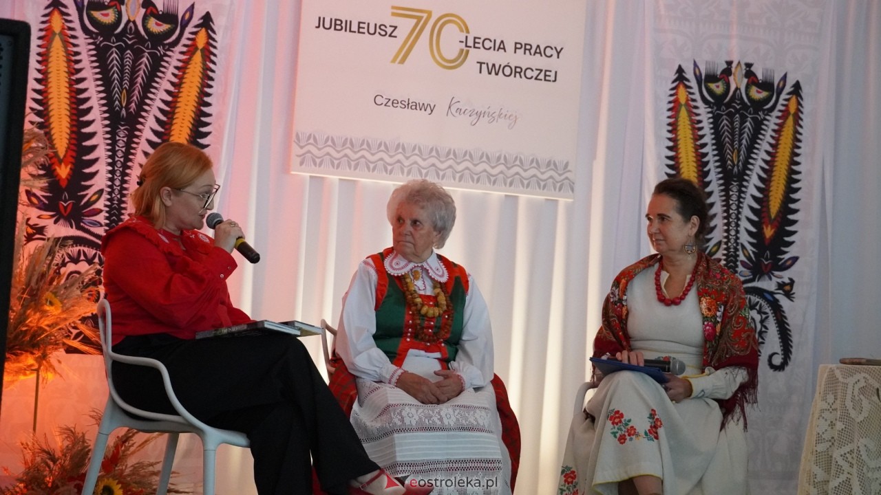Jubileusz 70-lecia pracy twórczej Czesławy Kaczyńskiej [24.09.2026] - zdjęcie #33 - eOstroleka.pl