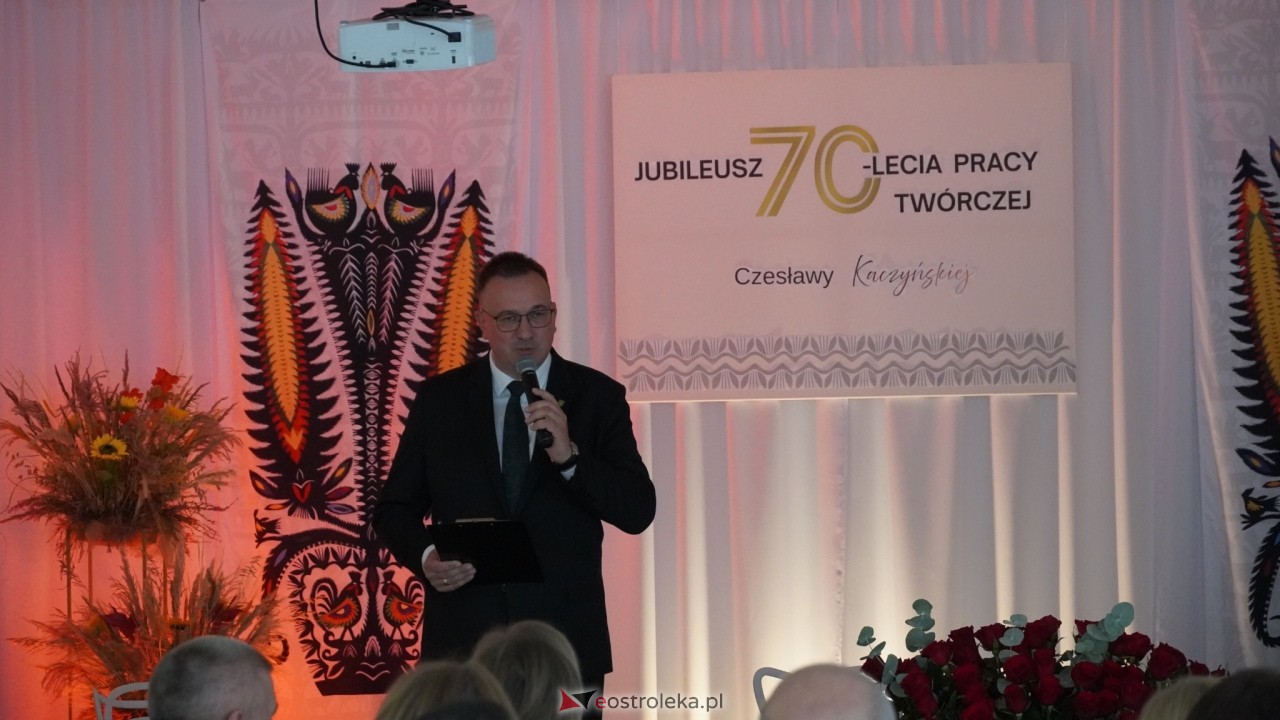 Jubileusz 70-lecia pracy twórczej Czesławy Kaczyńskiej [24.09.2026] - zdjęcie #25 - eOstroleka.pl