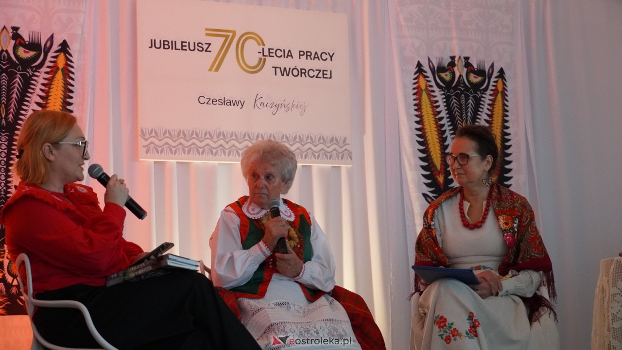 Jubileusz 70-lecia pracy twórczej Czesławy Kaczyńskiej [24.09.2026] - zdjęcie #59 - eOstroleka.pl