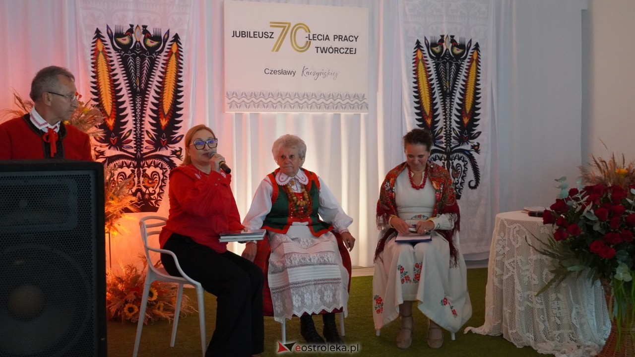Jubileusz 70-lecia pracy twórczej Czesławy Kaczyńskiej [24.09.2026] - zdjęcie #55 - eOstroleka.pl