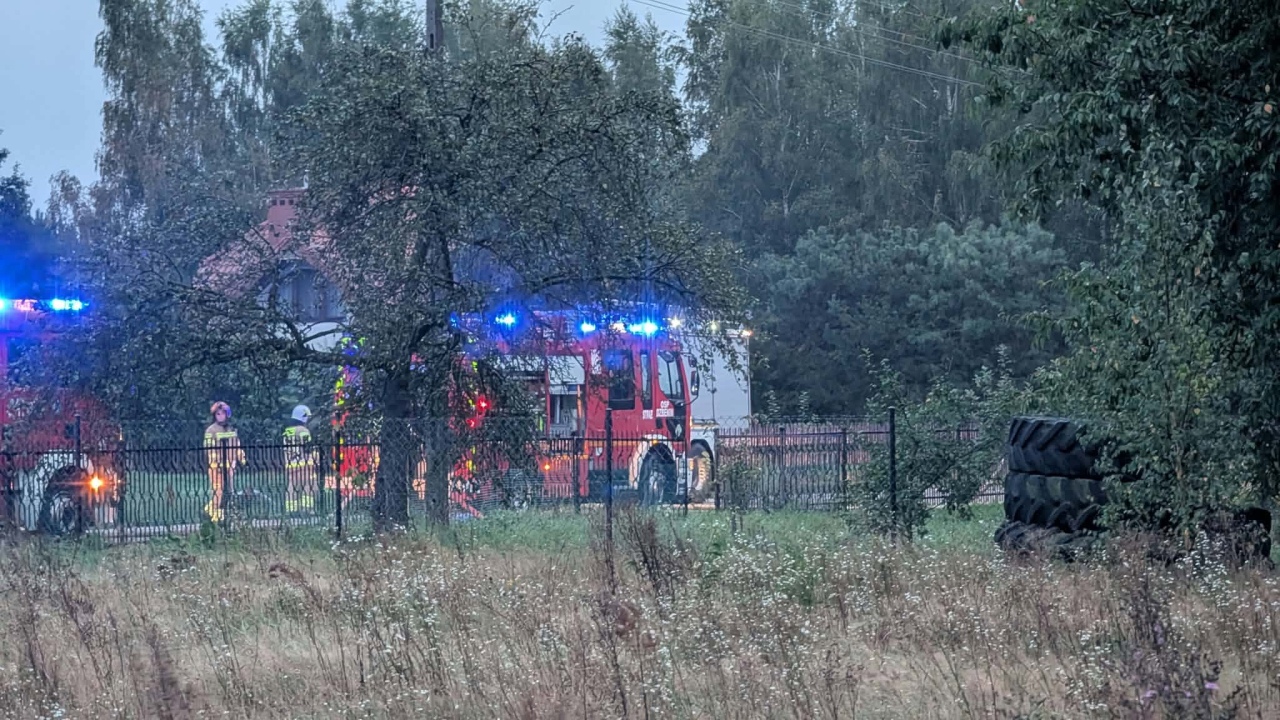 Pożar w Kamiance [25.09.2026] - zdjęcie #16 - eOstroleka.pl