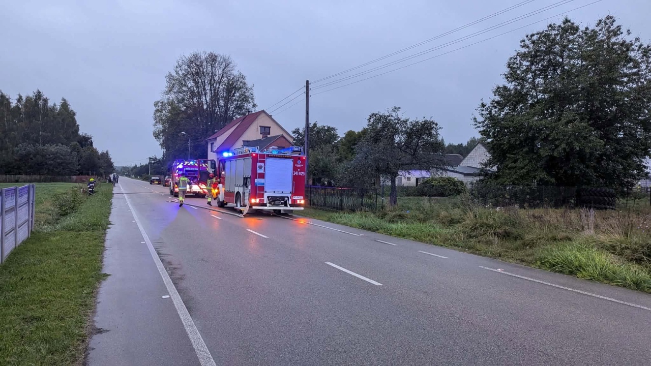 Pożar w Kamiance [25.09.2026] - zdjęcie #11 - eOstroleka.pl