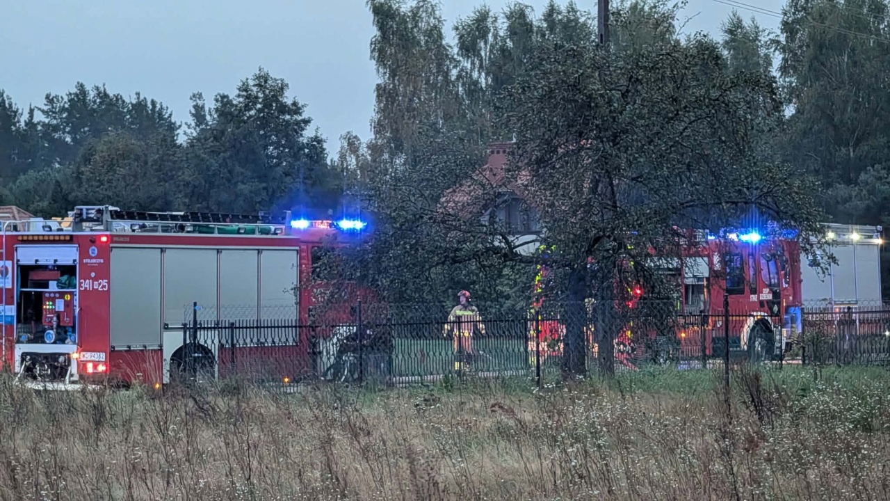 Pożar w Kamiance [25.09.2026] - zdjęcie #15 - eOstroleka.pl