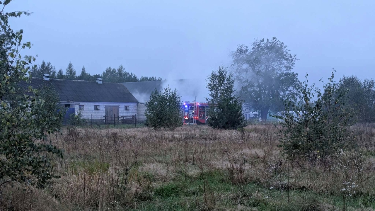 Pożar w Kamiance [25.09.2026] - zdjęcie #3 - eOstroleka.pl