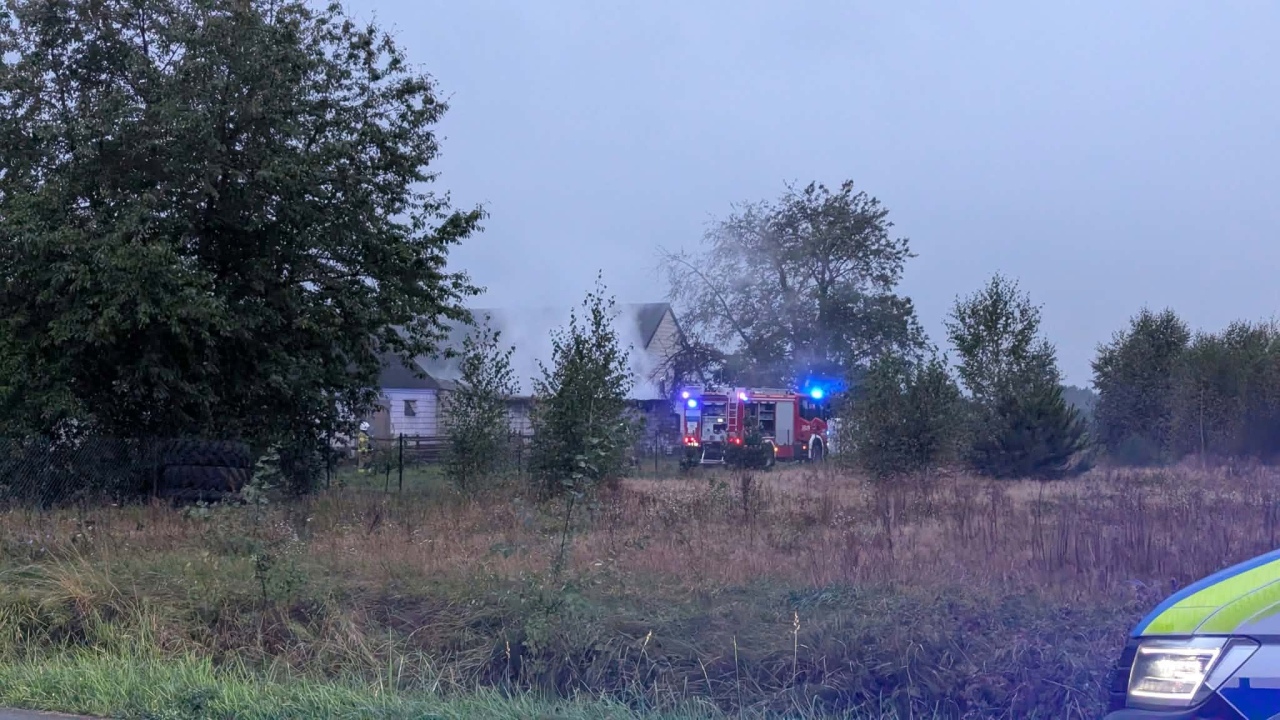 Pożar w Kamiance [25.09.2026] - zdjęcie #8 - eOstroleka.pl