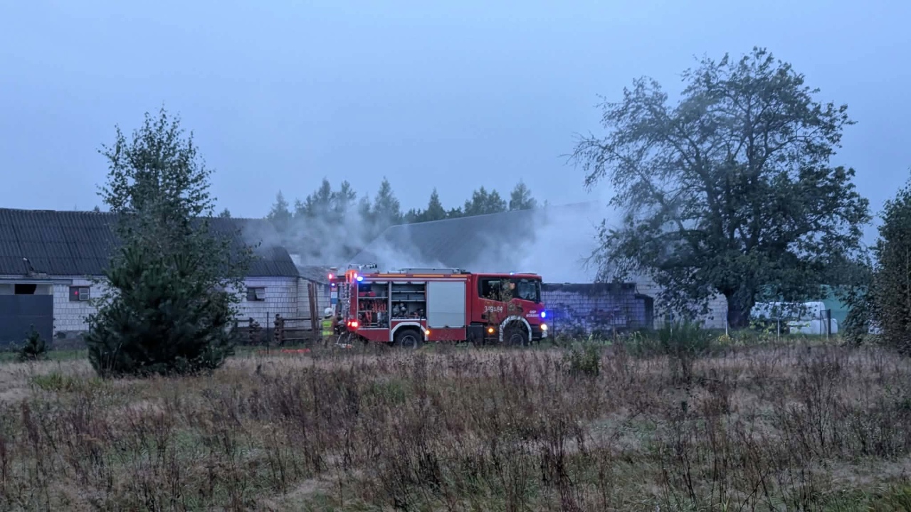 Pożar w Kamiance [25.09.2026] - zdjęcie #14 - eOstroleka.pl