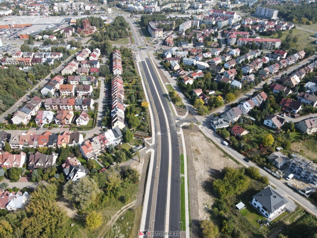 Budowa południowej obwodnicy, ulica Nowopomian - zdjęcie #24 - eOstroleka.pl