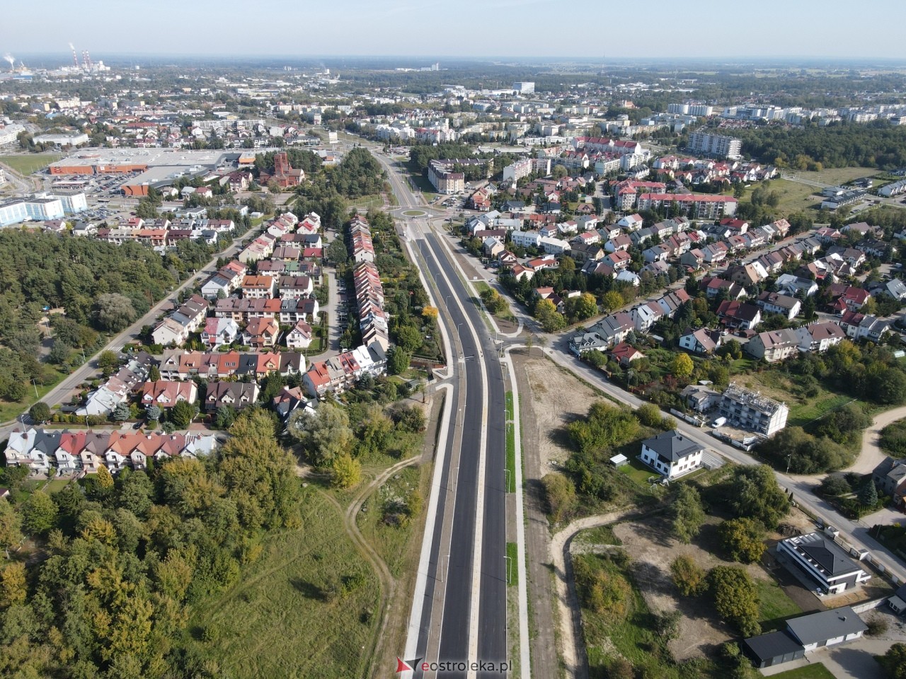 Budowa południowej obwodnicy, ulica Nowopomian - zdjęcie #19 - eOstroleka.pl