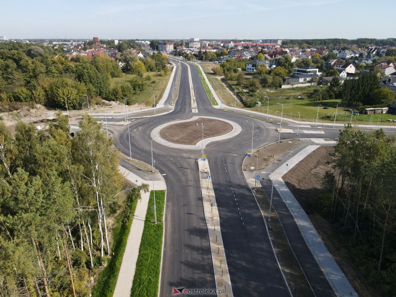 Budowa południowej obwodnicy, ulica Nowopomian - zdjęcie #16 - eOstroleka.pl