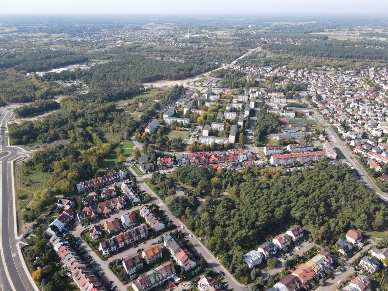 Budowa południowej obwodnicy, ulica Nowopomian - zdjęcie #33 - eOstroleka.pl