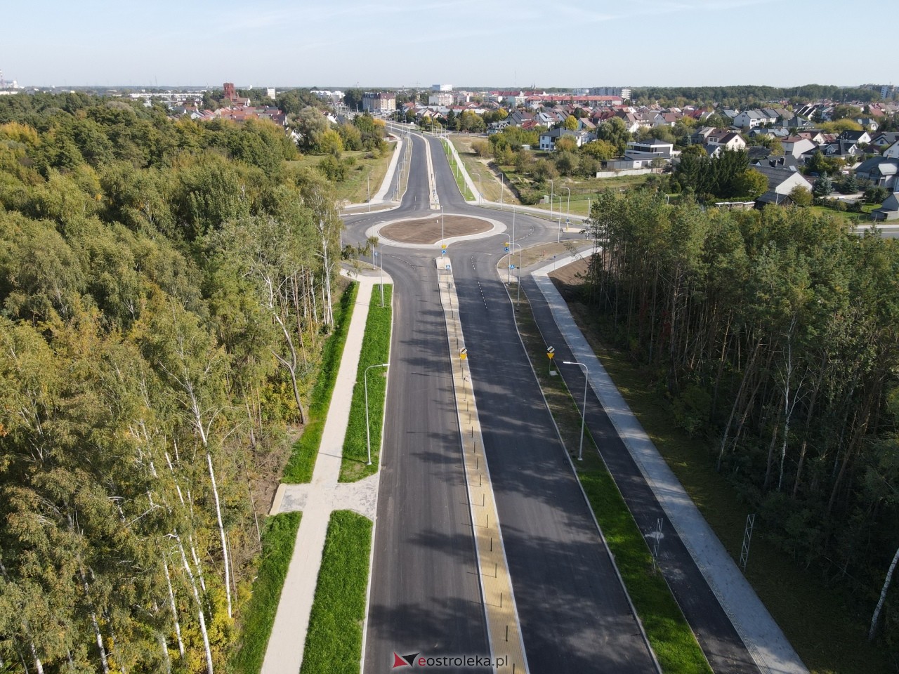 Budowa południowej obwodnicy, ulica Nowopomian - zdjęcie #13 - eOstroleka.pl
