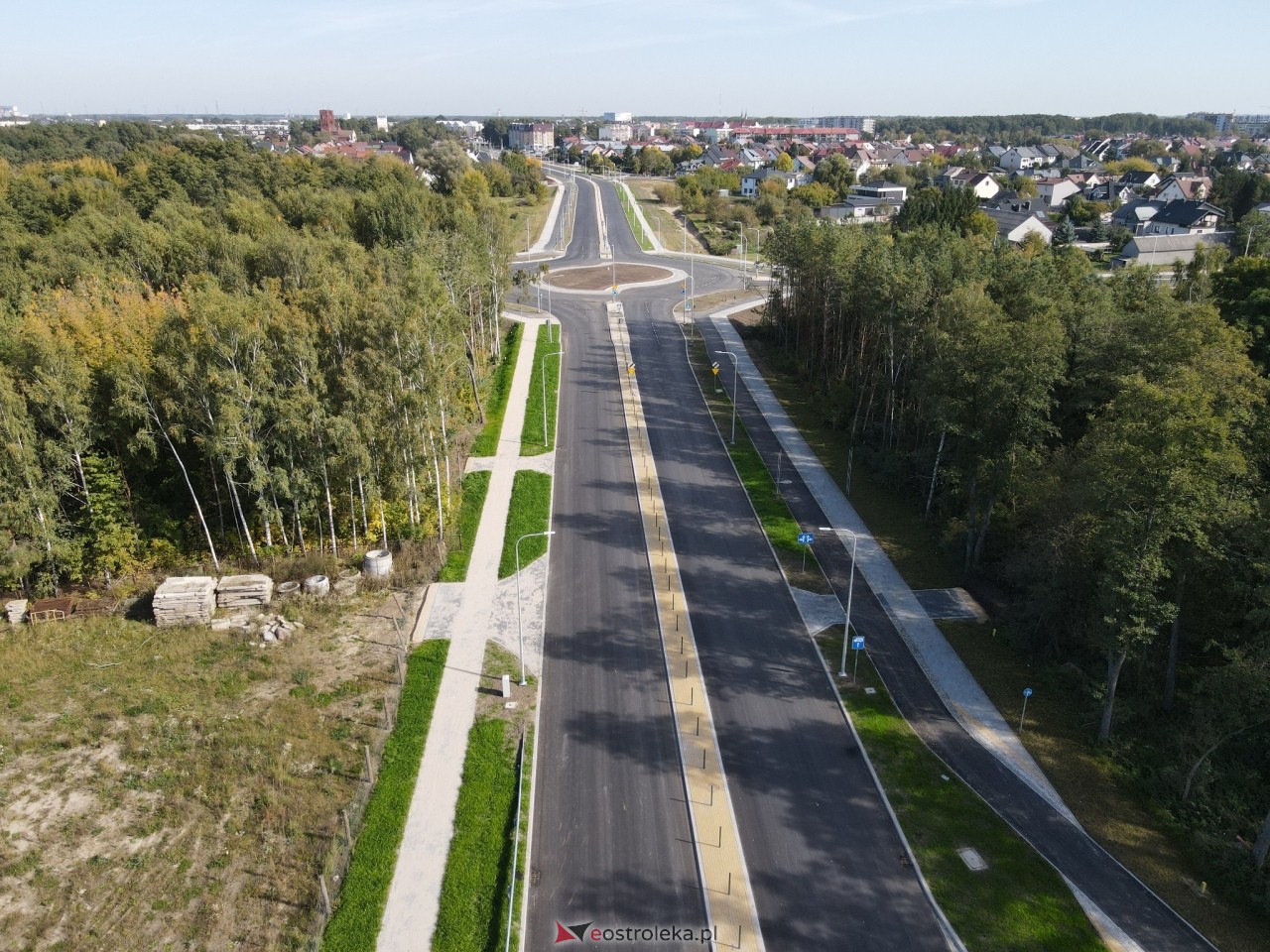 Budowa południowej obwodnicy, ulica Nowopomian - zdjęcie #12 - eOstroleka.pl