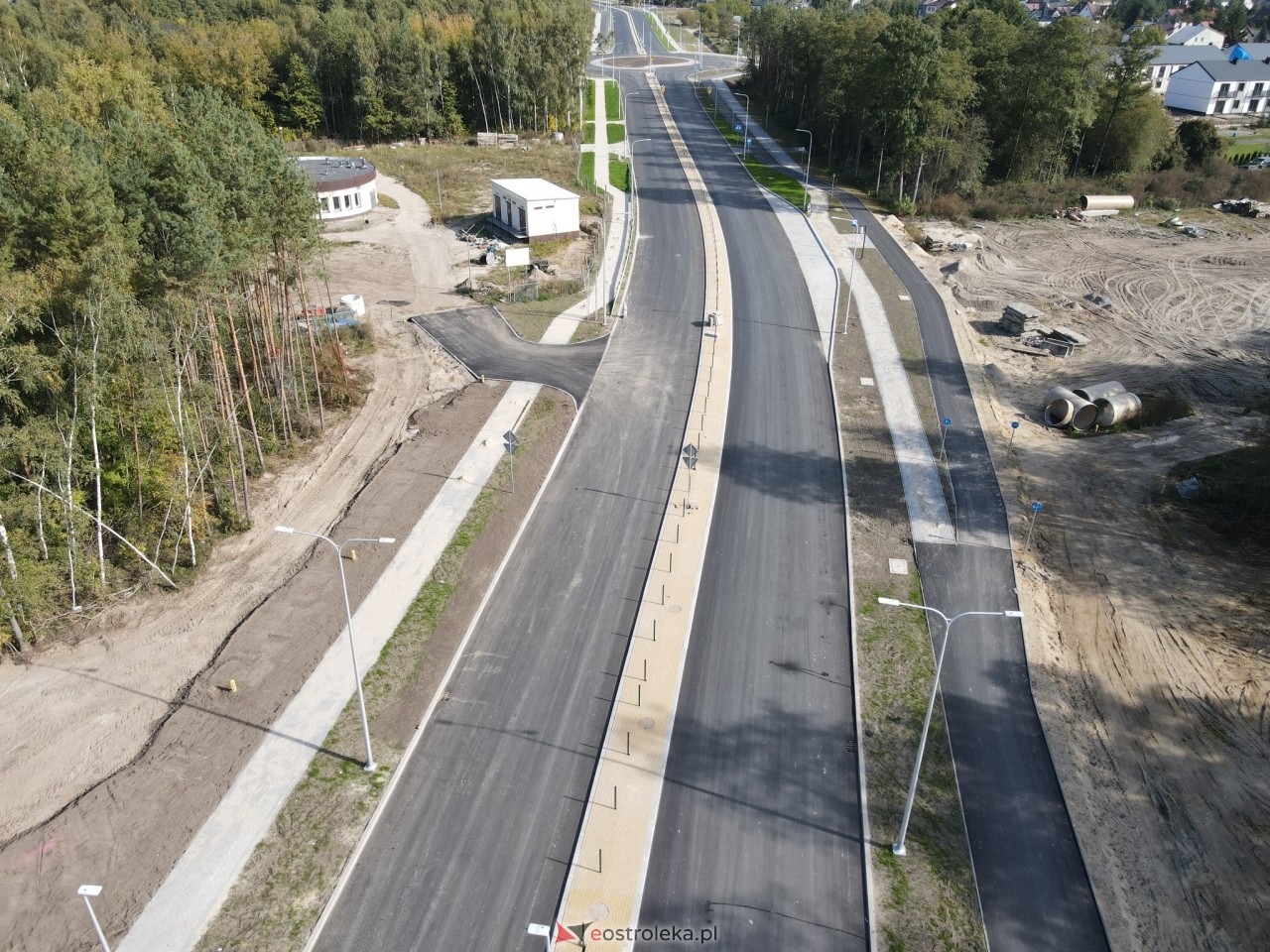 Budowa południowej obwodnicy, ulica Nowopomian - zdjęcie #9 - eOstroleka.pl