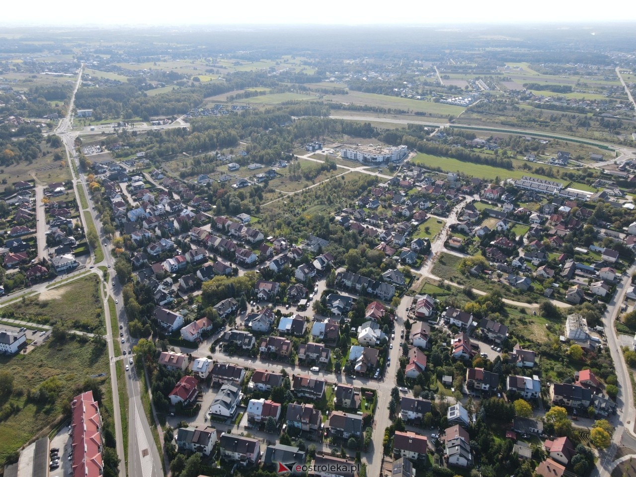 Budowa południowej obwodnicy, ulica Nowopomian - zdjęcie #31 - eOstroleka.pl