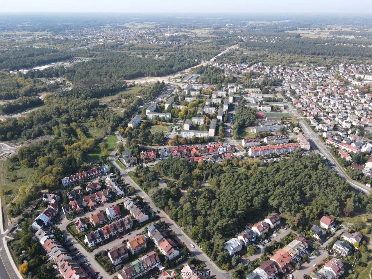 Budowa południowej obwodnicy, ulica Nowopomian - zdjęcie #30 - eOstroleka.pl