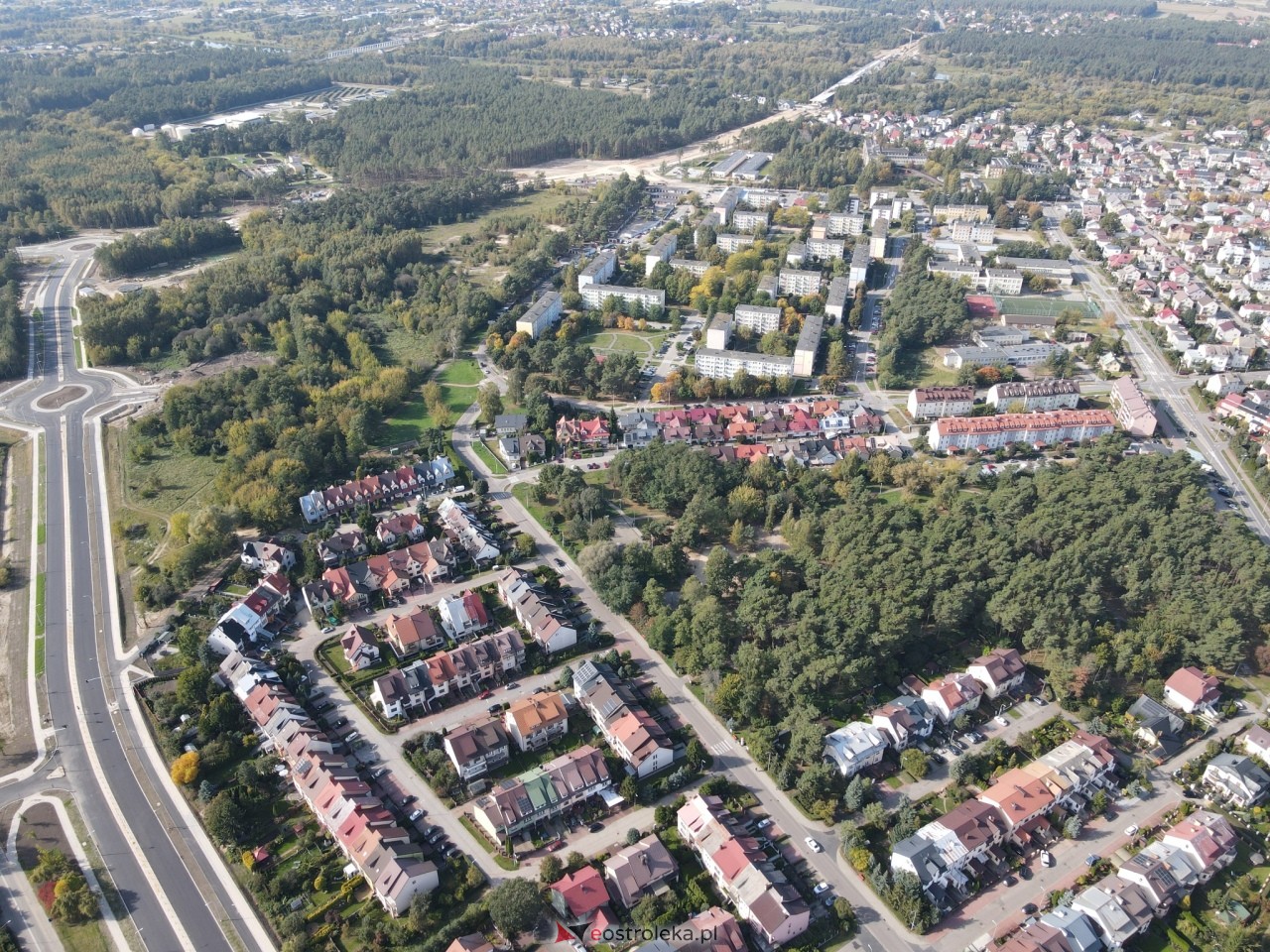 Budowa południowej obwodnicy, ulica Nowopomian - zdjęcie #29 - eOstroleka.pl