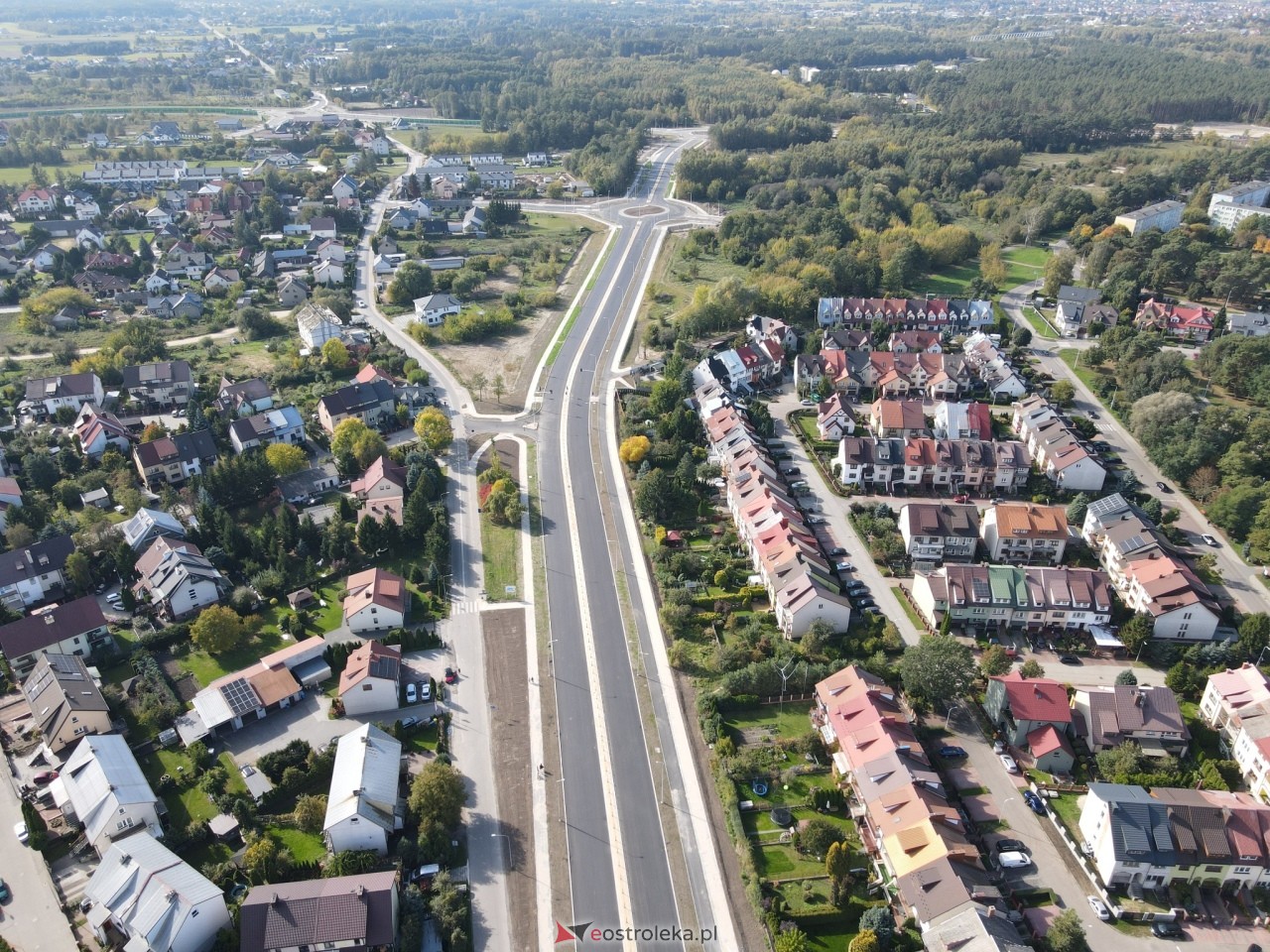 Budowa południowej obwodnicy, ulica Nowopomian - zdjęcie #27 - eOstroleka.pl