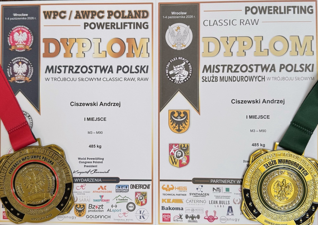 Andrzej Ciszewski na zawodach WPC - zdjęcie #1 - eOstroleka.pl