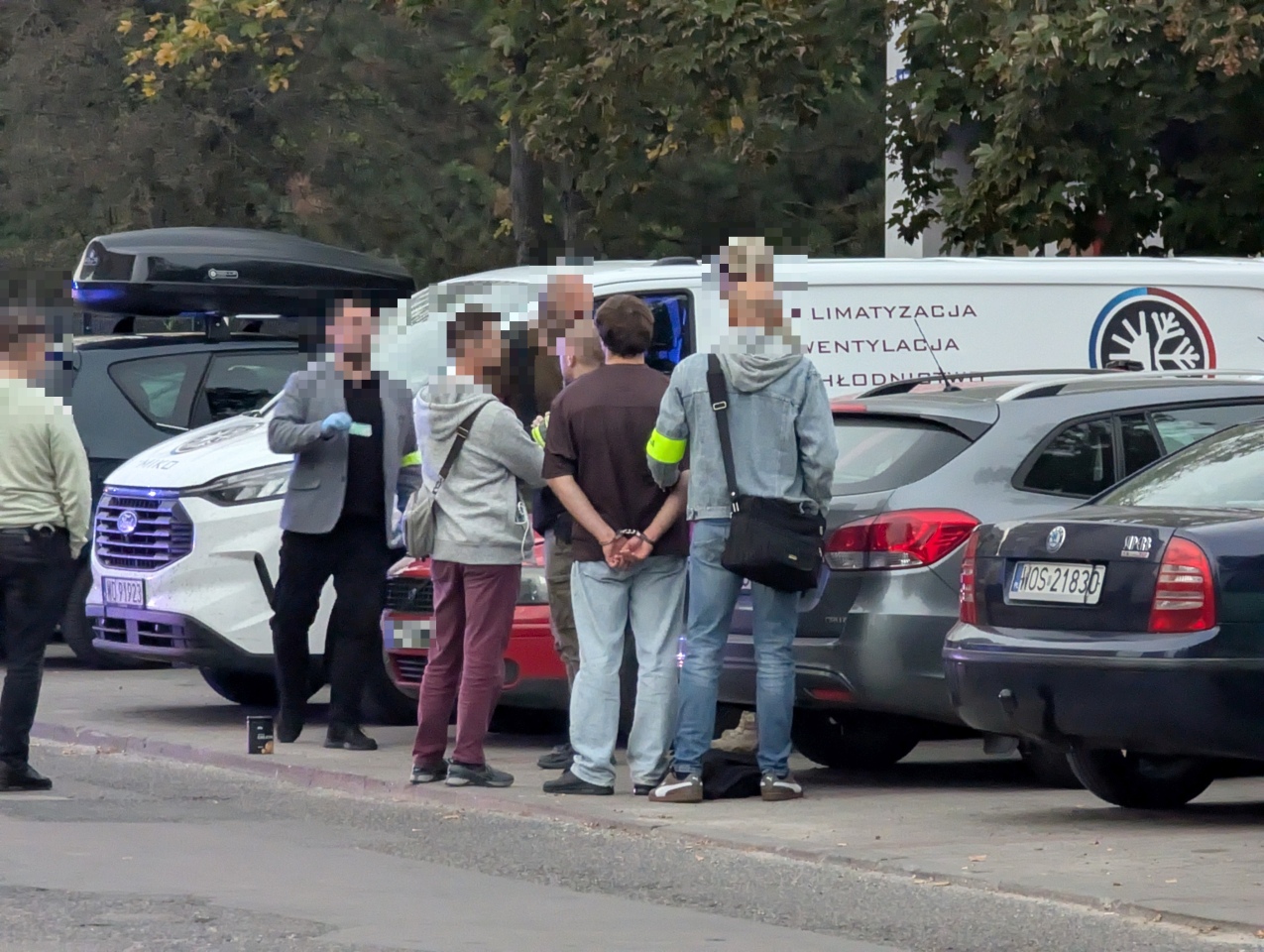 Zatrzymanie mężczyzny przy Parkowej [7.10.2026] - zdjęcie #8 - eOstroleka.pl