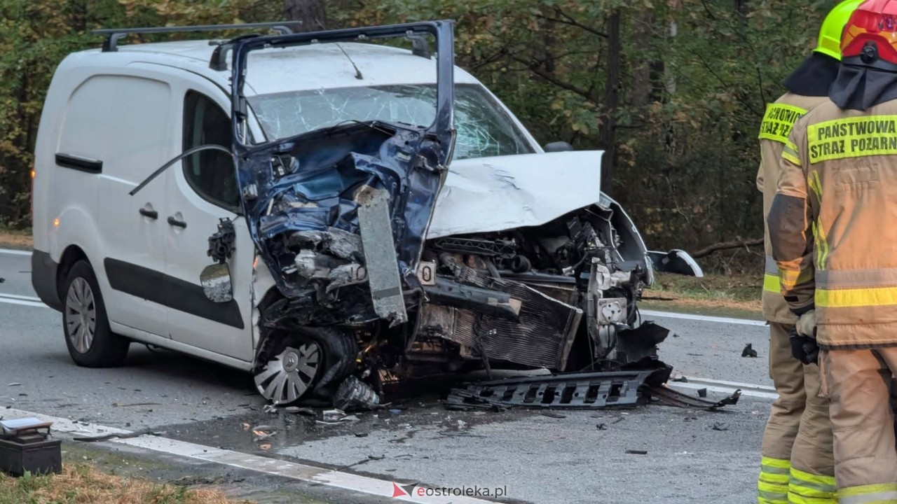 Wypadek w Borowcach [12.10.2026] - zdjęcie #6 - eOstroleka.pl