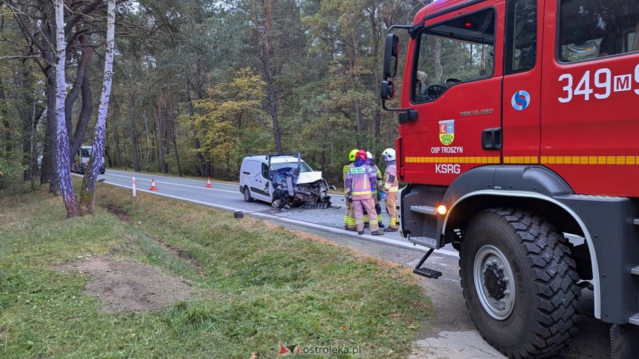 Wypadek w Borowcach [12.10.2026] - zdjęcie #5 - eOstroleka.pl