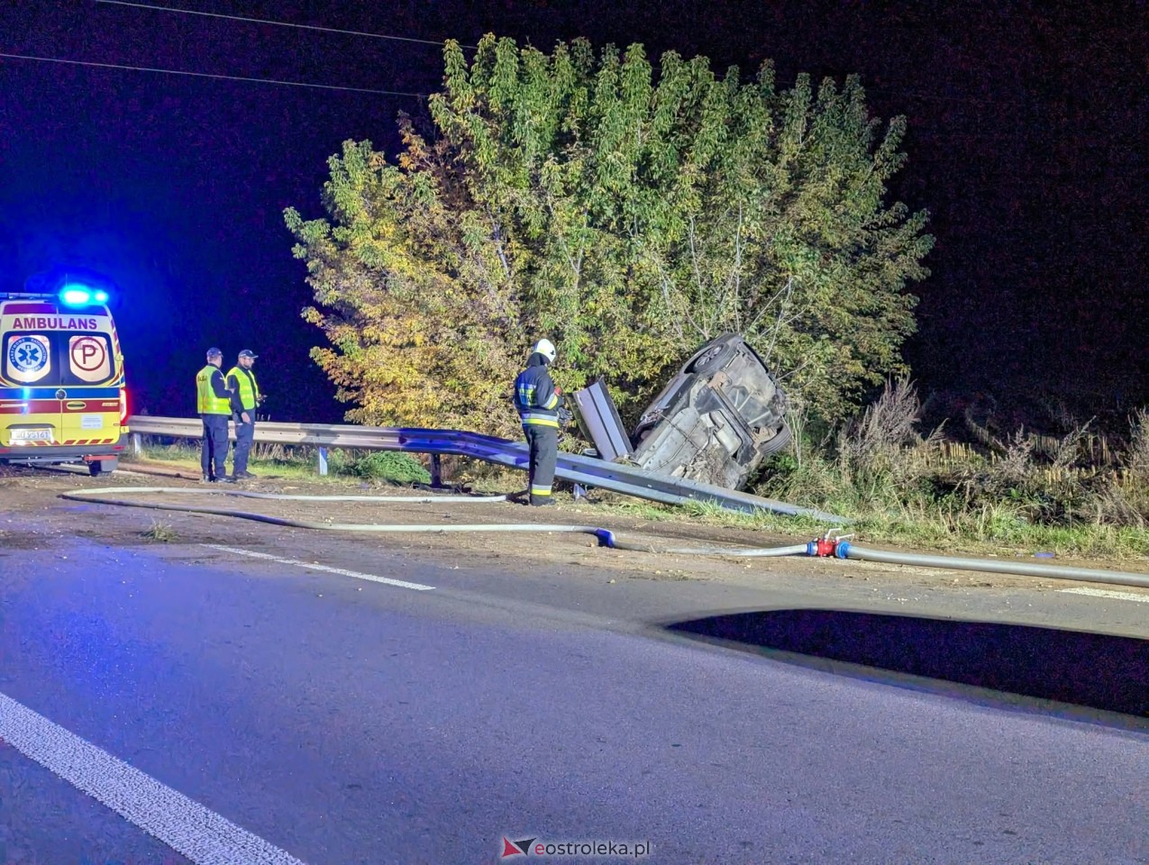 Dachowanie na trasie Kadzidło - Jeglijowiec [12.10.2026] - zdjęcie #8 - eOstroleka.pl