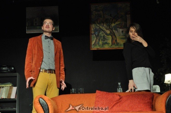 Spektakl Małe zbrodnie małżeńskie w klubie Oczko [10.I.2012] - zdjęcie #11 - eOstroleka.pl