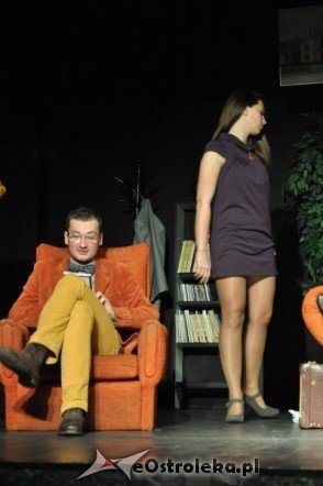 Spektakl Małe zbrodnie małżeńskie w klubie Oczko [10.I.2012] - zdjęcie #4 - eOstroleka.pl
