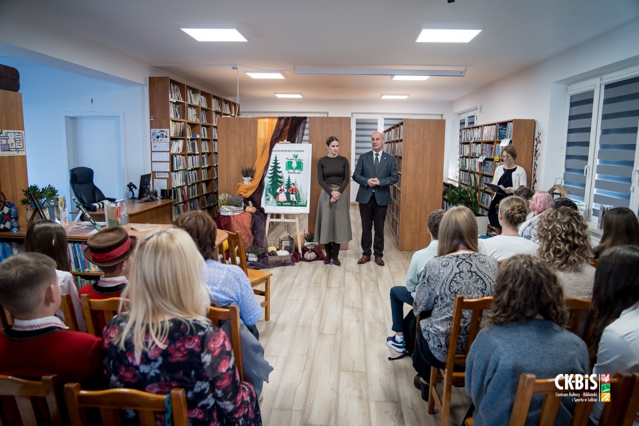 XLIII Konkurs Recytatorski „Kurpie Zielone w Literaturze” - eliminacje gminne w Lelisie [14.10.2026] - zdjęcie #9 - eOstroleka.pl