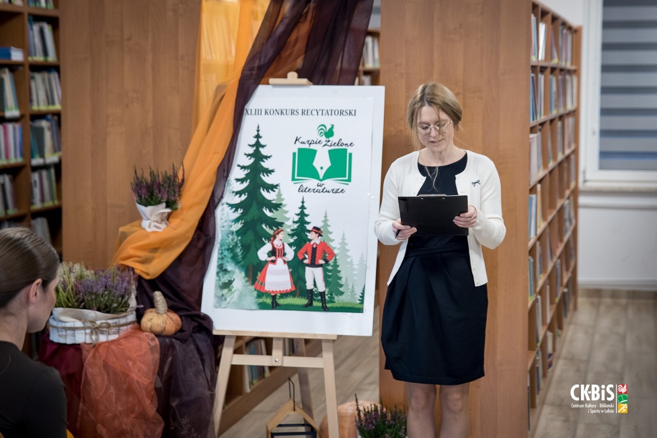 XLIII Konkurs Recytatorski „Kurpie Zielone w Literaturze” - eliminacje gminne w Lelisie [14.10.2026] - zdjęcie #6 - eOstroleka.pl