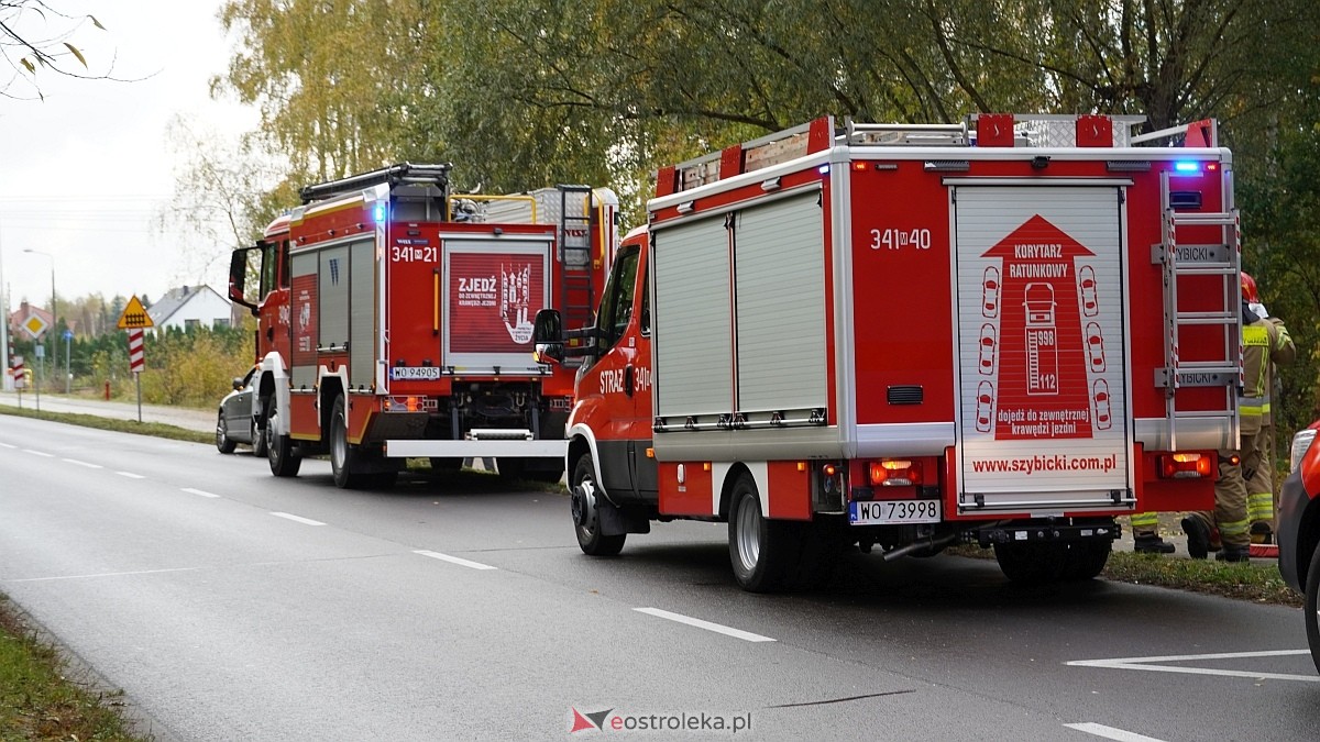 Kolizja dwóch aut na Goworowskiej [15.10.2026] - zdjęcie #6 - eOstroleka.pl