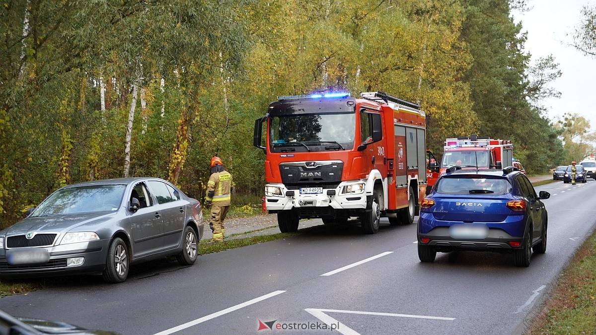 Kolizja dwóch aut na Goworowskiej [15.10.2026] - zdjęcie #1 - eOstroleka.pl