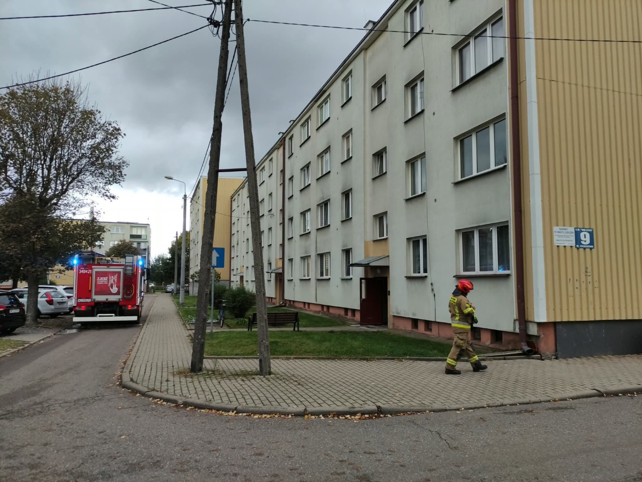 Akcja ratunkowa na Celulozowej w Ostrołęce [15.10.2026] - zdjęcie #3 - eOstroleka.pl