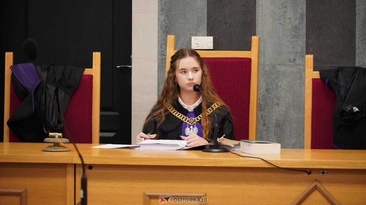Symulacja rozprawy cywilnej w Sądzie Okręgowym w Ostrołęce [20.10.2026] - zdjęcie #32 - eOstroleka.pl