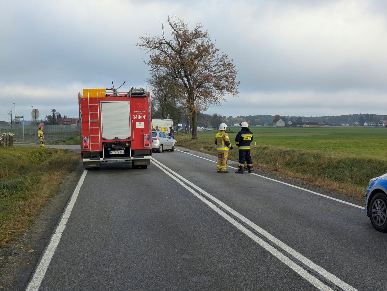 Wypadek w Dylewie [23.10.2026] - zdjęcie #26 - eOstroleka.pl