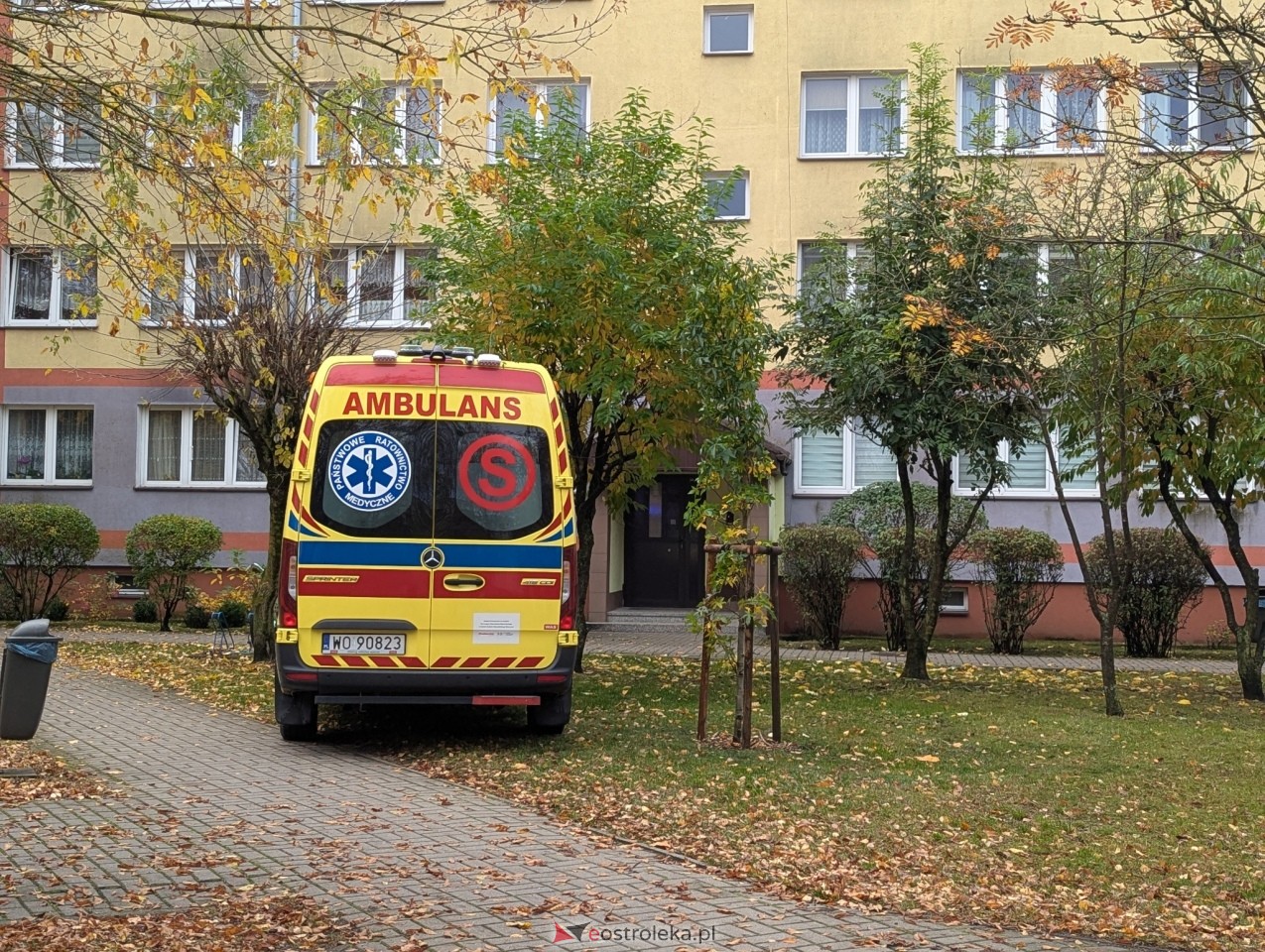 Interwencja przy Modrzejewskiej [23.10.2026] - zdjęcie #2 - eOstroleka.pl