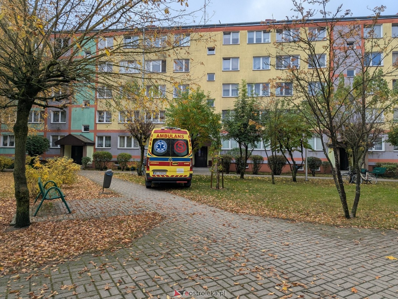 Interwencja przy Modrzejewskiej [23.10.2026] - zdjęcie #1 - eOstroleka.pl
