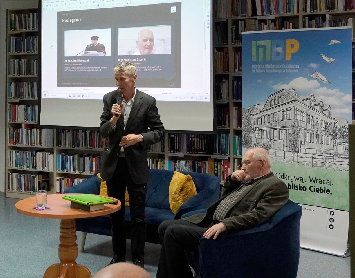 Czyste miasto to woda i powietrze. Ciekawa rozmowa z ekologiem w ostrołęckiej bibliotece [26.10.2026] - zdjęcie #4 - eOstroleka.pl