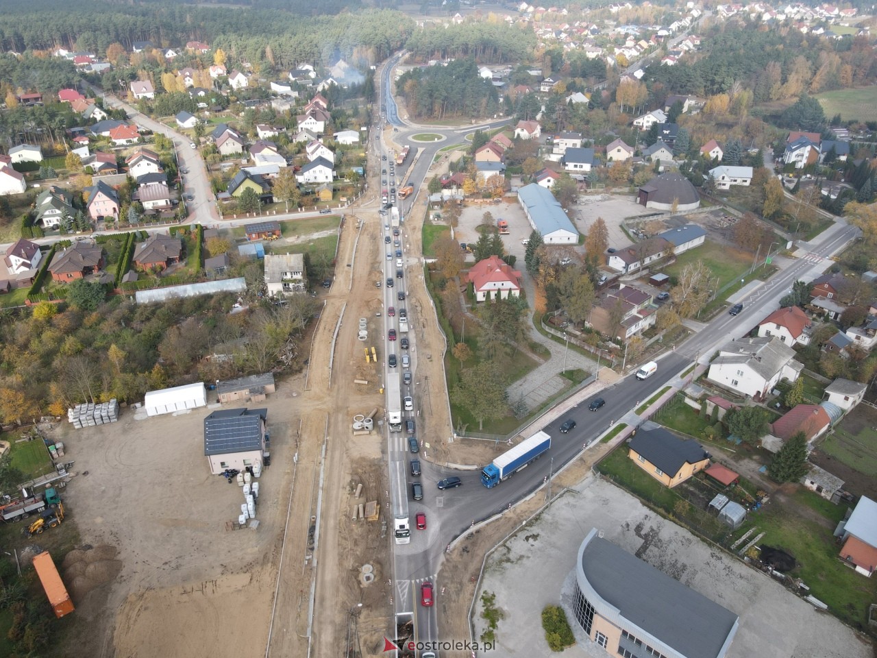 Budowa ulicy Stacha Konwy, 29.10.2026 - zdjęcie #7 - eOstroleka.pl
