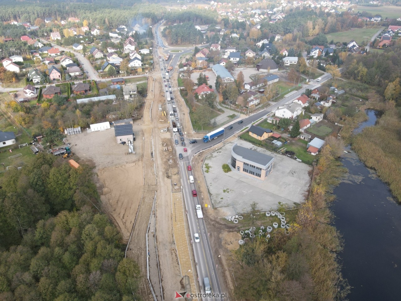 Budowa ulicy Stacha Konwy, 29.10.2026 - zdjęcie #6 - eOstroleka.pl