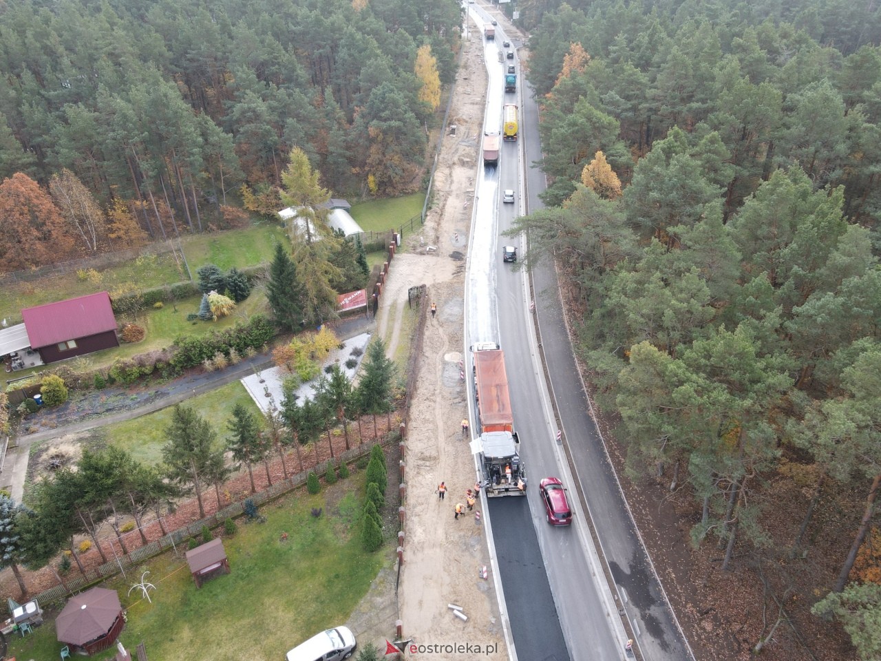 Budowa ulicy Stacha Konwy, 29.10.2026 - zdjęcie #4 - eOstroleka.pl