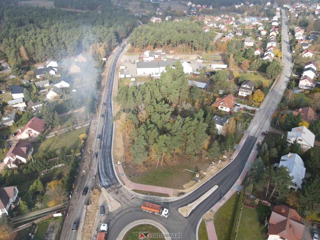 Budowa ulicy Stacha Konwy, 29.10.2026 - zdjęcie #11 - eOstroleka.pl