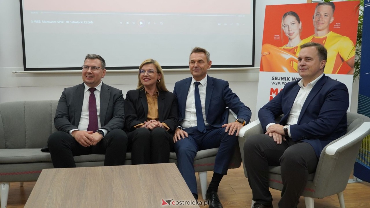 Konferencja prasowa podsumowującą programy wsparcia Samorządu Województwa Mazowieckiego [30.10.2026] - zdjęcie #4 - eOstroleka.pl