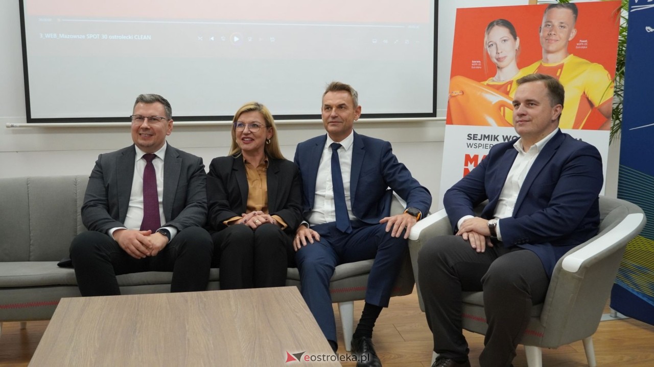 Konferencja prasowa podsumowującą programy wsparcia Samorządu Województwa Mazowieckiego [30.10.2026] - zdjęcie #3 - eOstroleka.pl