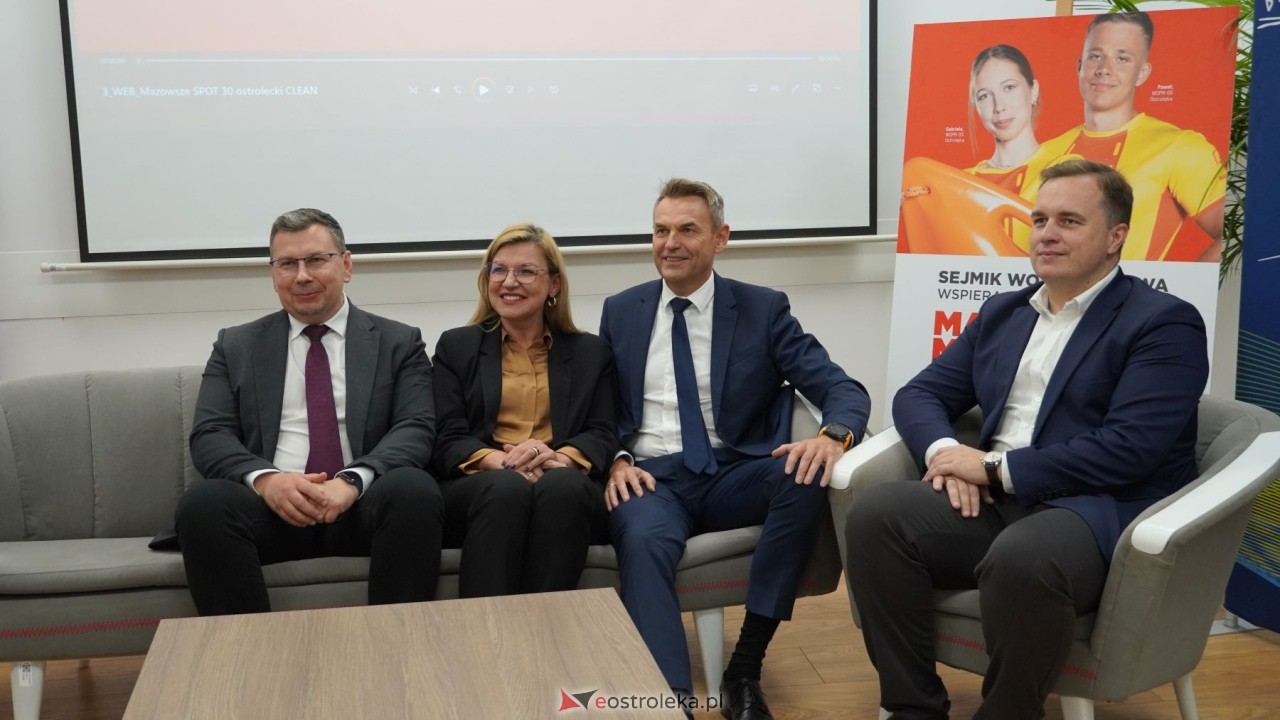 Konferencja prasowa podsumowującą programy wsparcia Samorządu Województwa Mazowieckiego [30.10.2026] - zdjęcie #2 - eOstroleka.pl